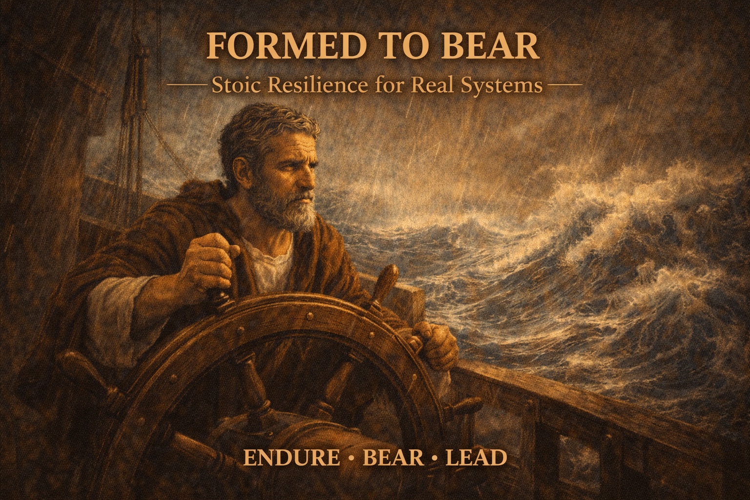 Book II, Section 17: Resilience is not performance; it is a steady trust that our rational nature can meet reality, even when it is indifferent and heavy.